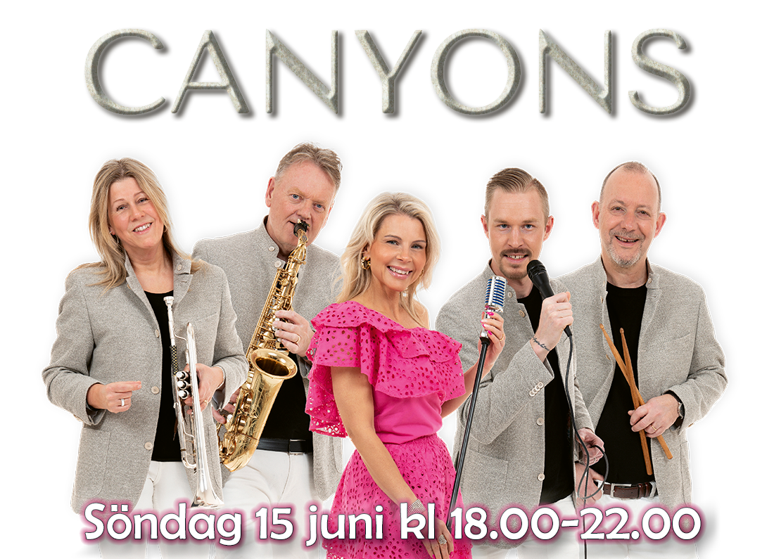 Canyons på Stallet Vassmolösa 15 juni. Välkomna!